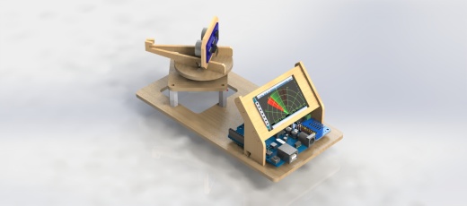 Arduino迷你雷达探测缩略图